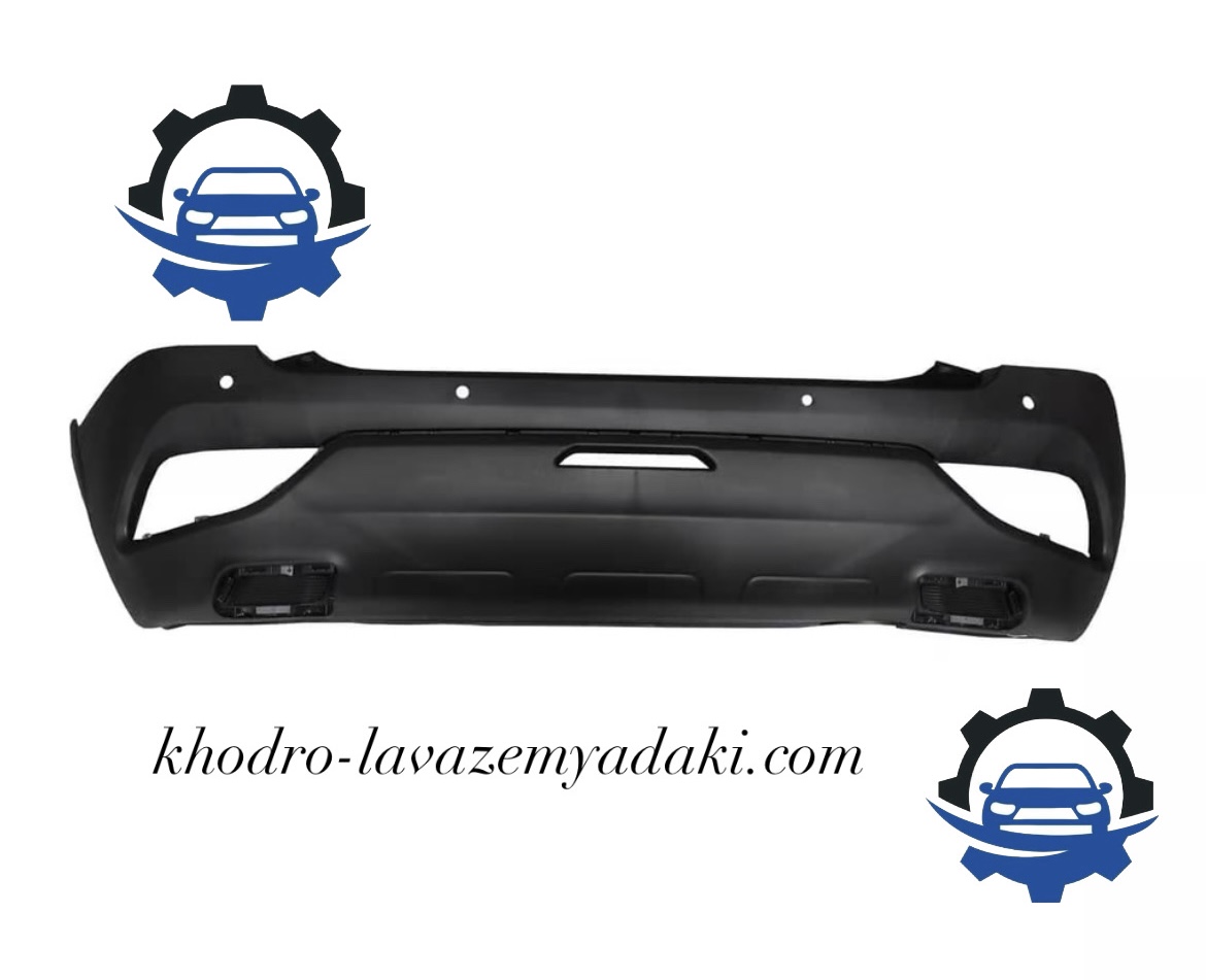تصویر خرید سپر عقب جک S3 | محافظت کامل، طراحی هماهنگ با بدنه ، اصلی Rear Bumper for JAC S3 | OEM Quality & Exact Fit